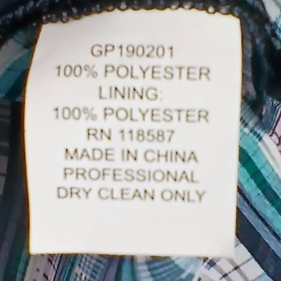 Jason Wu SZ 6 Striped Plaid Ruffle Blouse Cactus Rose Multi As Seen On TV $450 - Picture 5 of 7